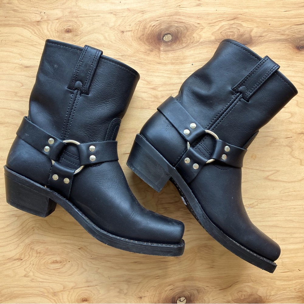 Frye- Harness Boots Short. Women’s 8.5